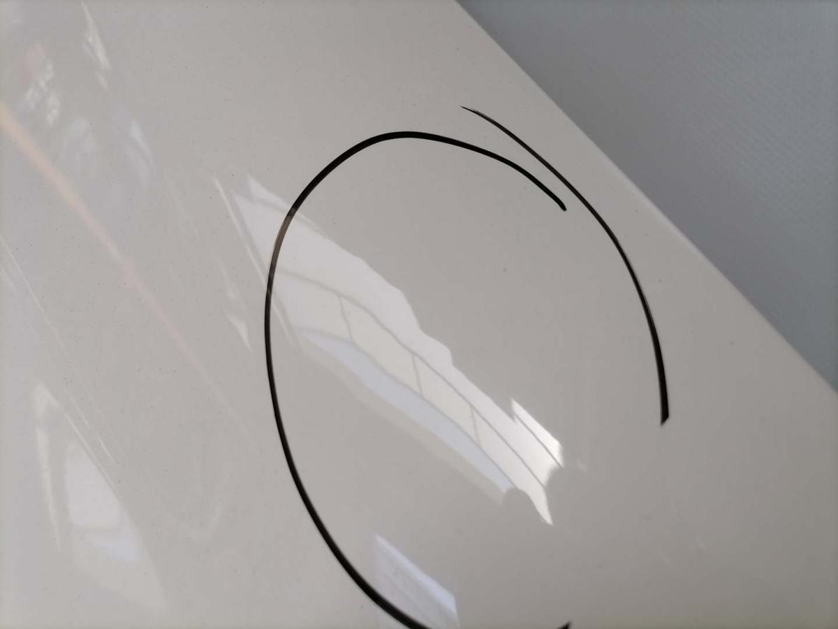 Fiat Panda 169 original Kotflügel rechts 268 Bianco weiß BJ12